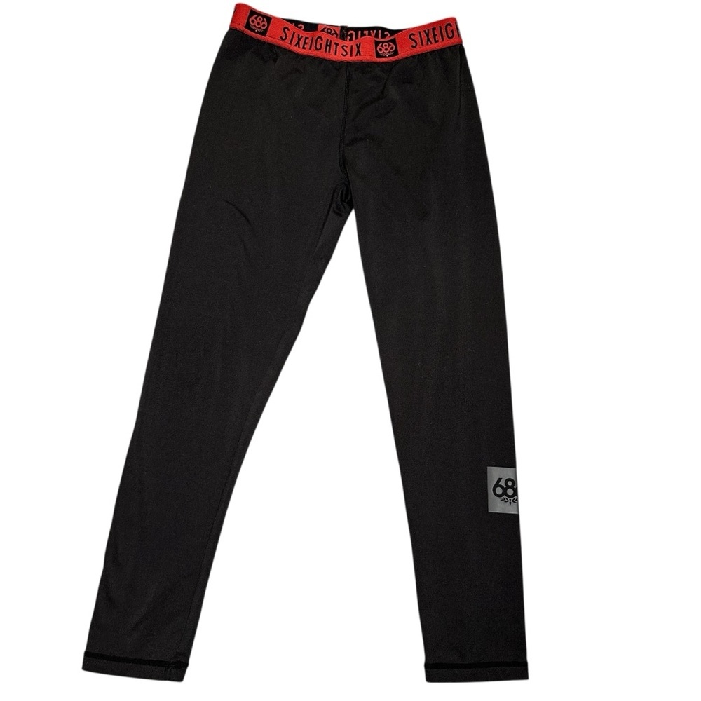 686 Boys Black Thermal Base Layer Long Johns. Sz: M
